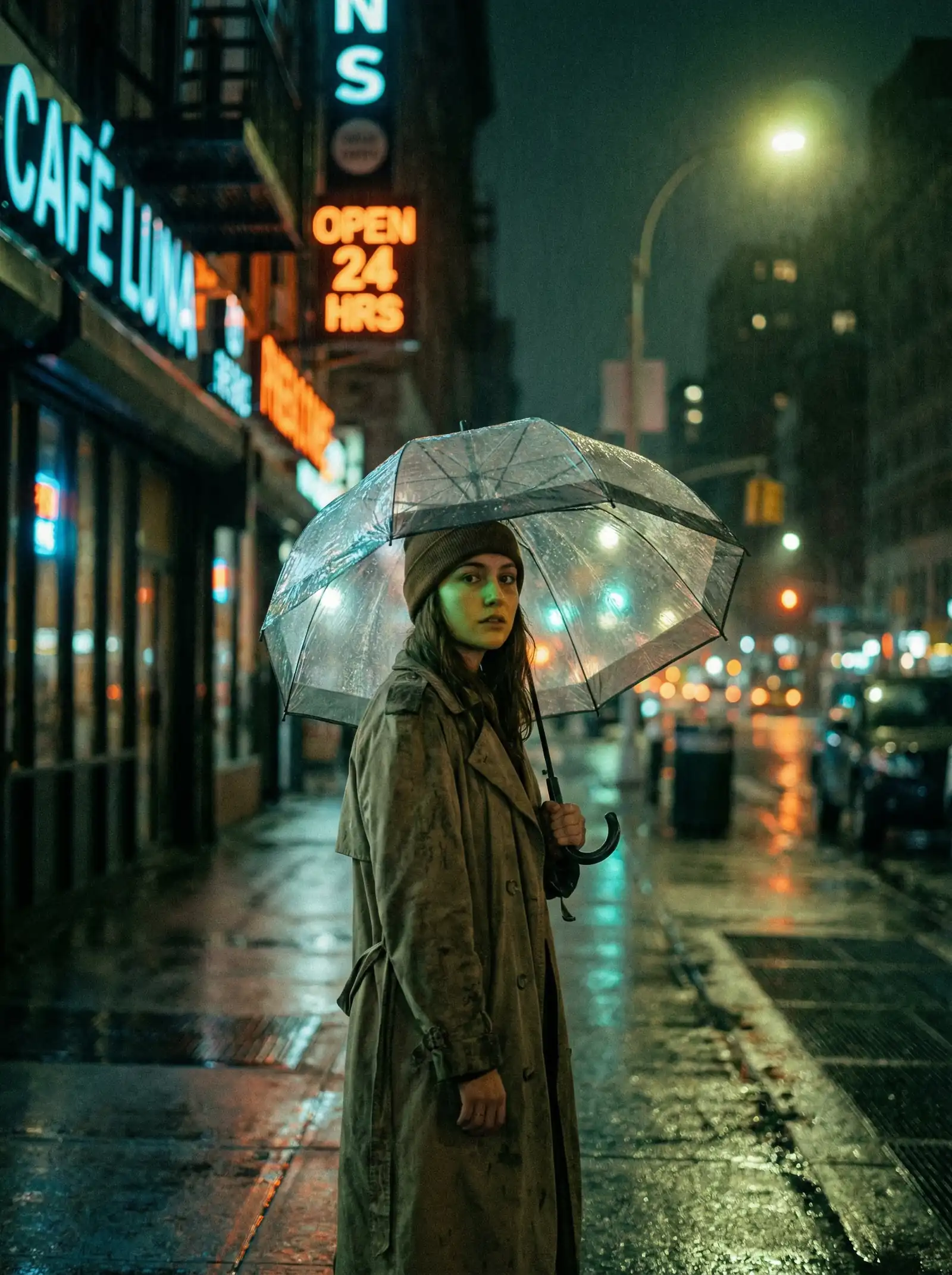 佐山爱 本周佳作 - 雨夜独行